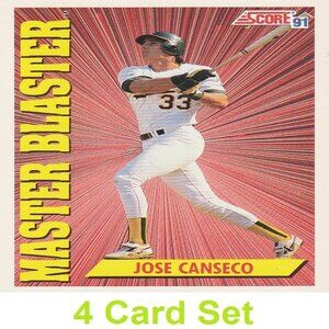 Jose Canseco MLB Card Collection